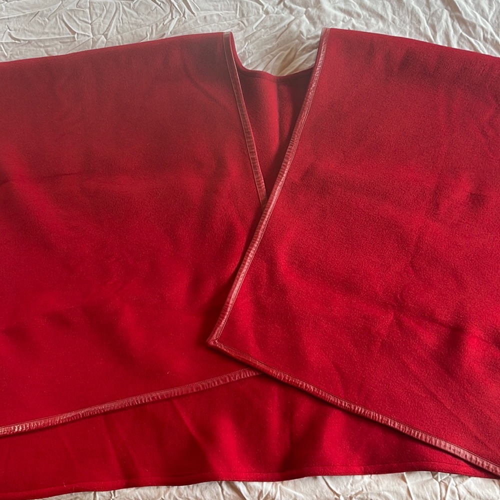 Talbots red wrap